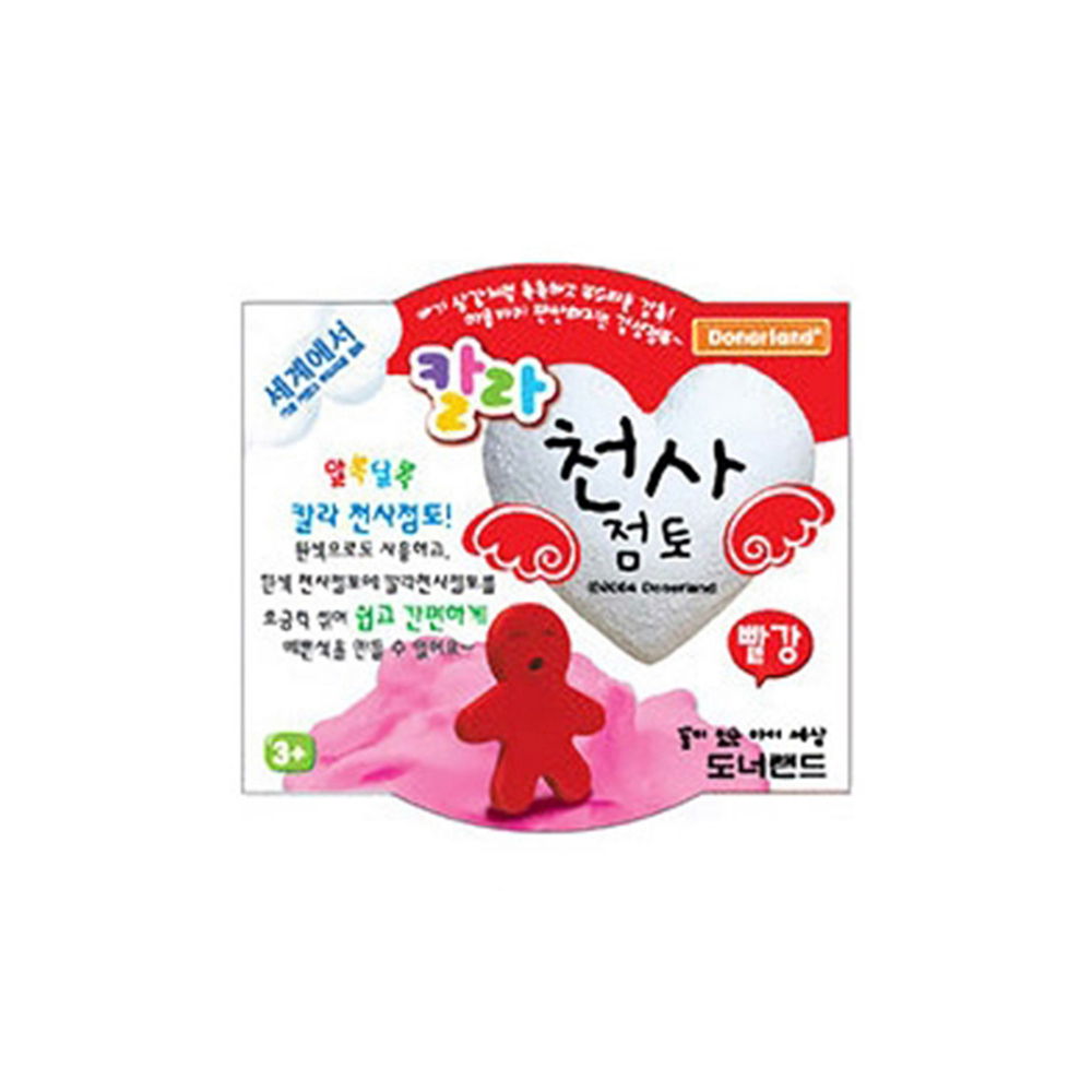 칼라천사점토 빨강 30g