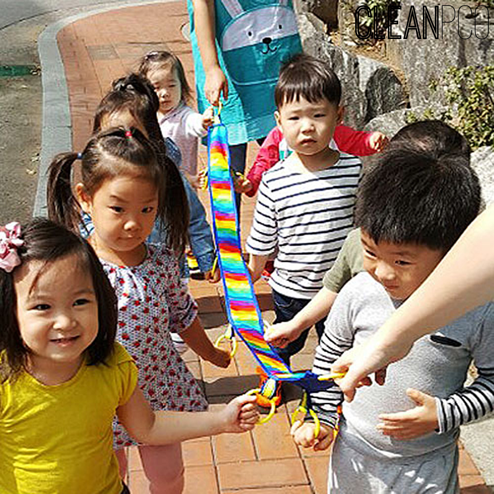 바깥놀이용품 인솔밴드 두줄기차 8인용