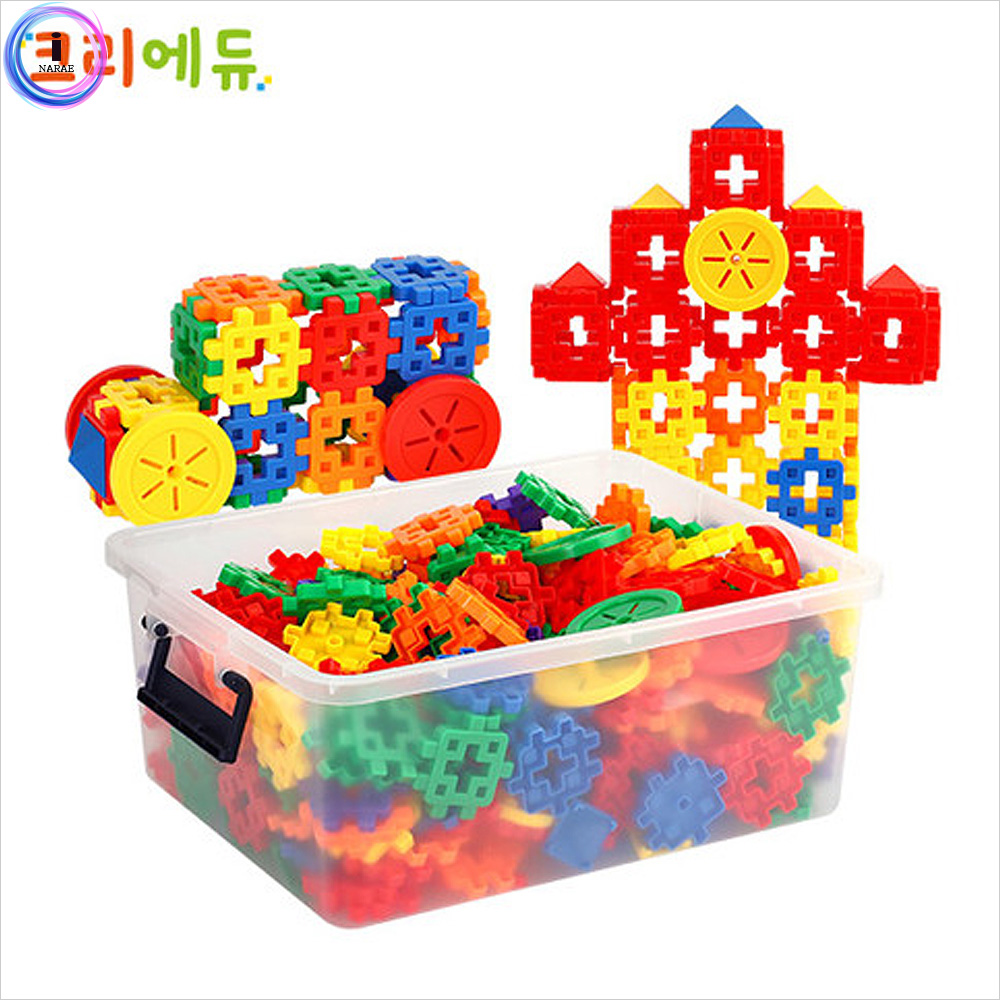 [크리에듀] 사각블럭 250pcs